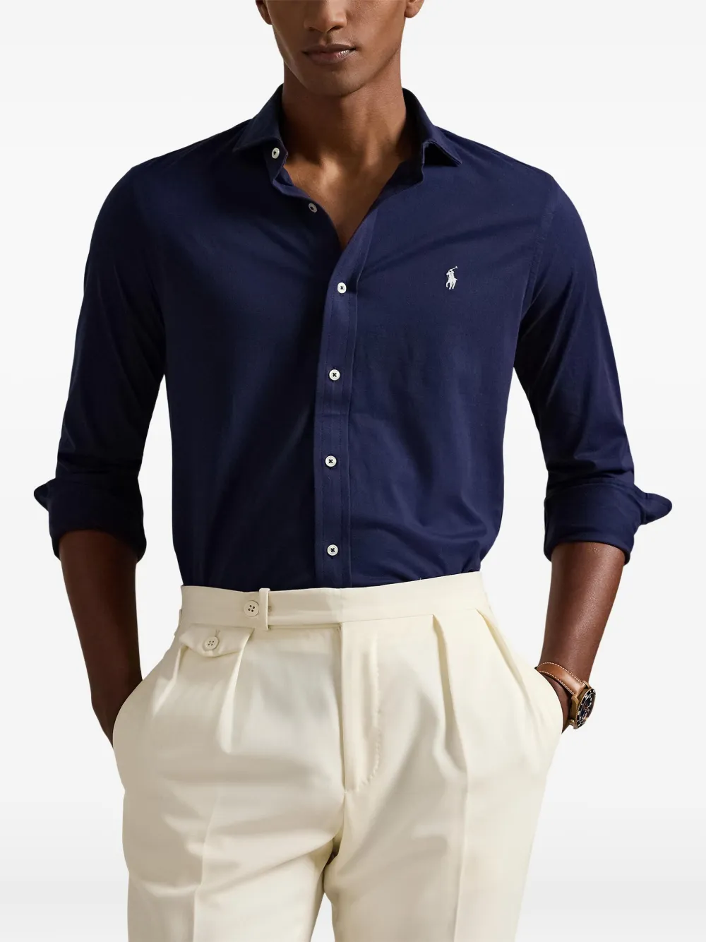Polo Ralph Lauren Overhemd met lange mouwen Blauw