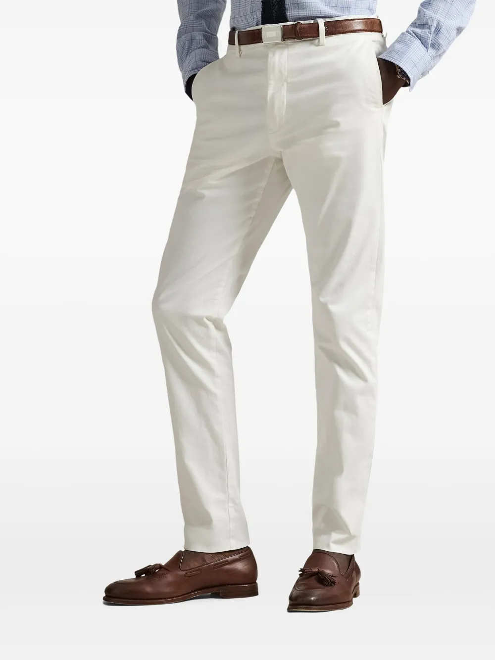Polo Ralph Lauren Straight broek Wit