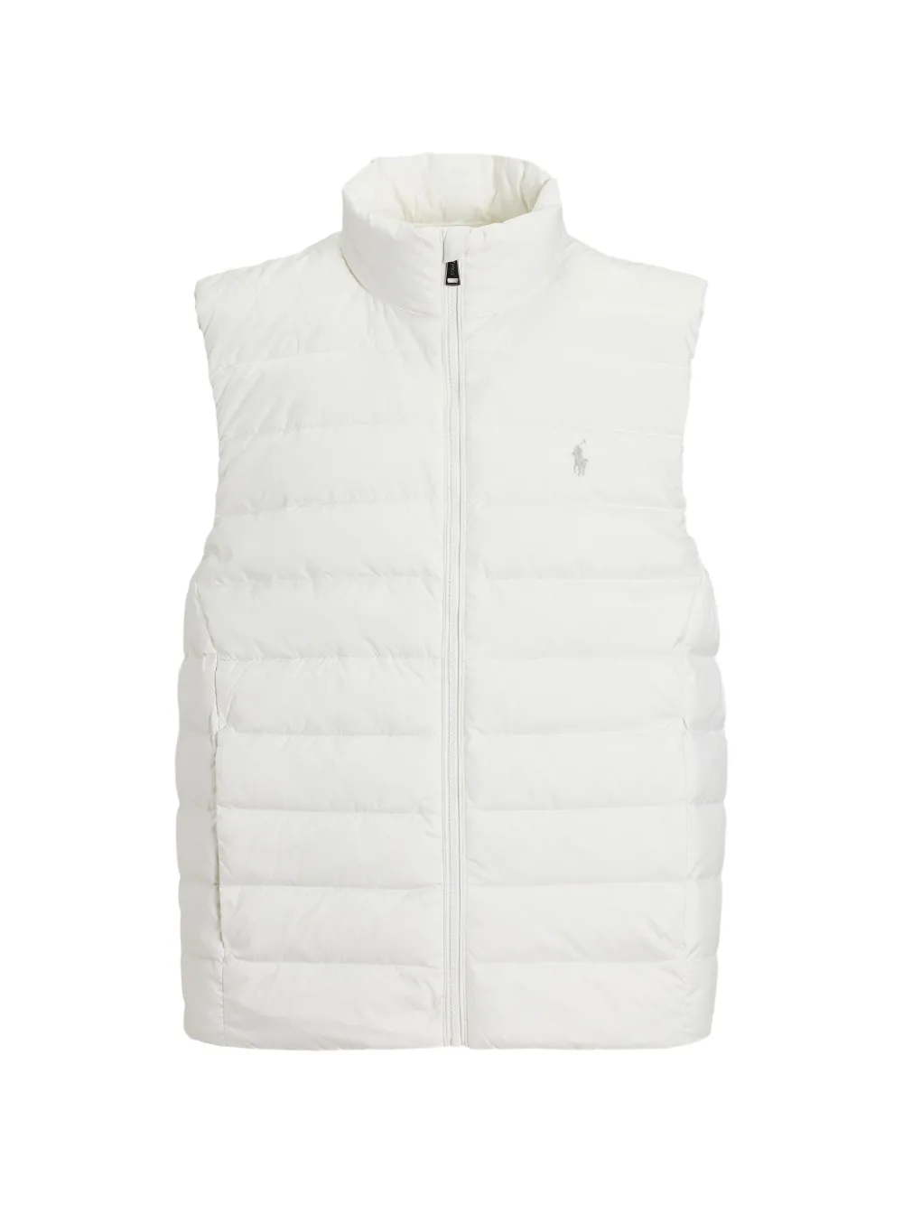 Polo Ralph Lauren logo-embroidered pocket gilet - Bianco