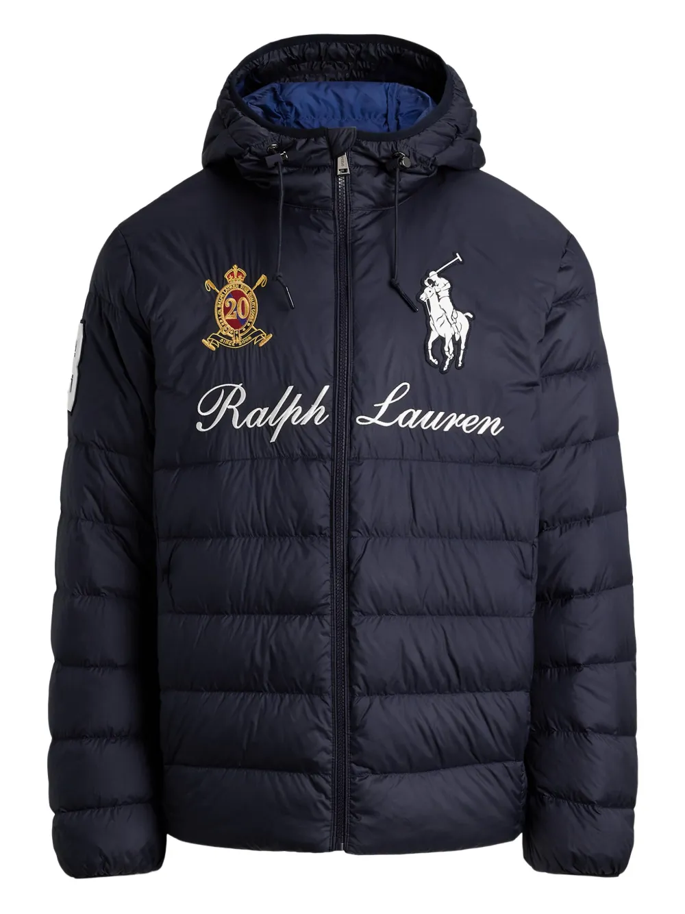 Polo Ralph Lauren Giacca Big Pony 20th Anniversary con cappuccio - Blu