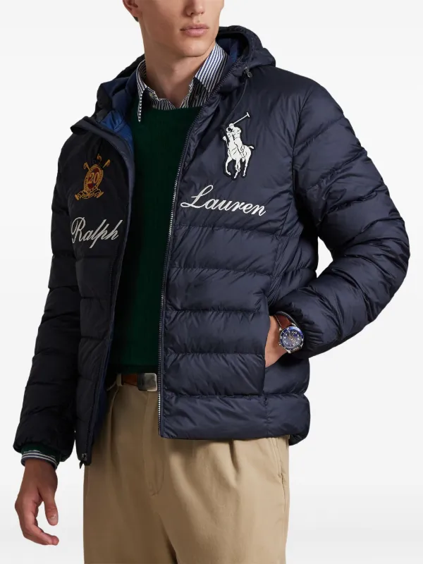 Polo Ralph Lauren Big Pony 20th Anniversary Hoodie Jacket | Blue