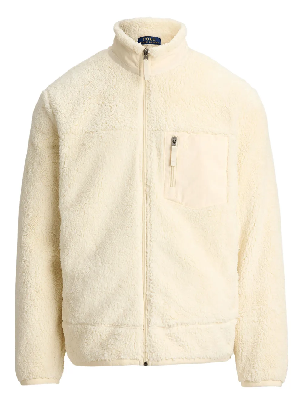 Polo Ralph Lauren Stehkragen-Sweatshirt mit Reißverschluss - Nude