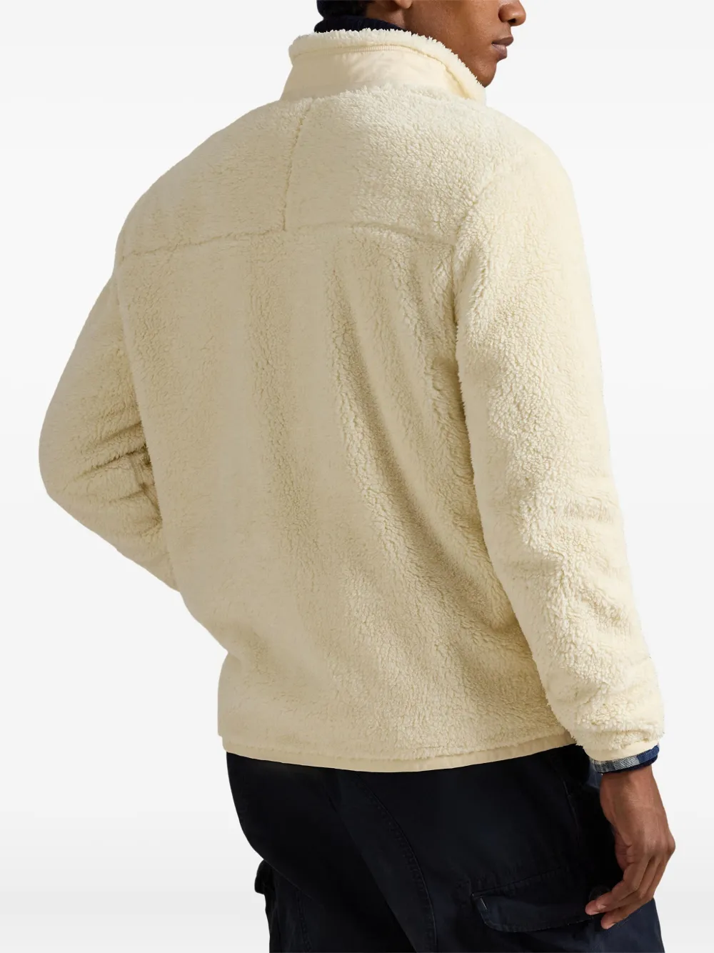 Polo Ralph Lauren Sweater met volledige rits en col Beige