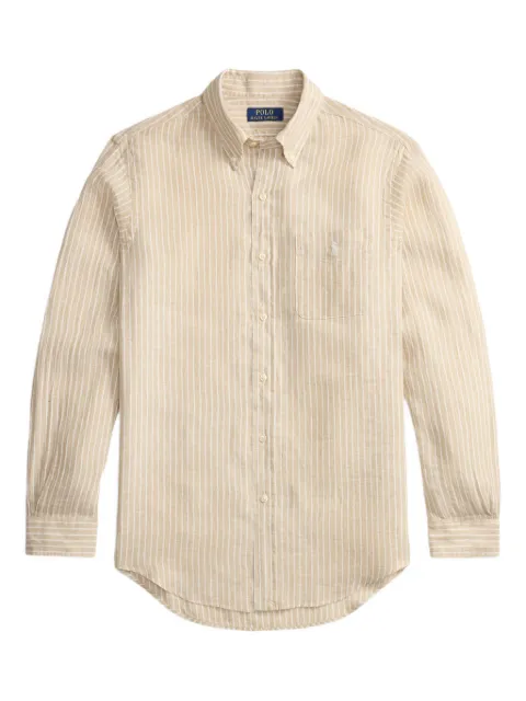 Polo Ralph Lauren button-down collar striped shirt