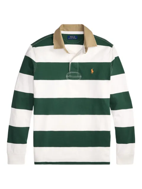 Polo Ralph Lauren striped-pattern cotton polo shirt
