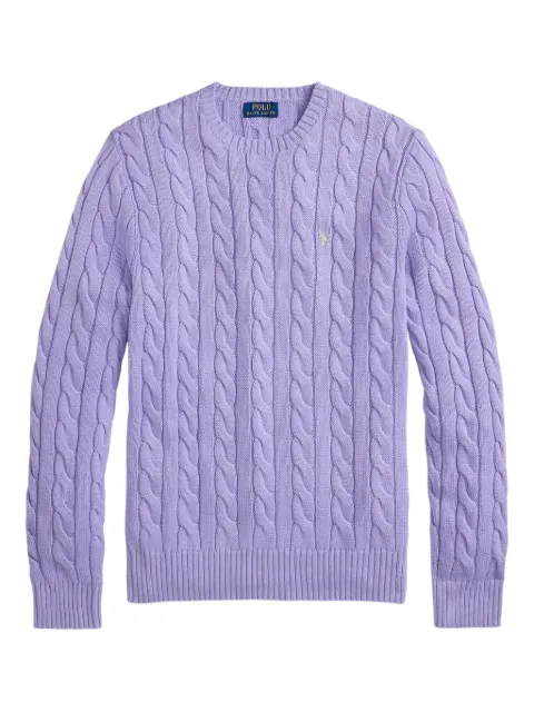 Polo Ralph Lauren cable-knit long-sleeve sweater