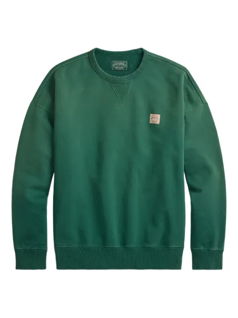 Polo Ralph Lauren sudadera con parche y cuello redondo