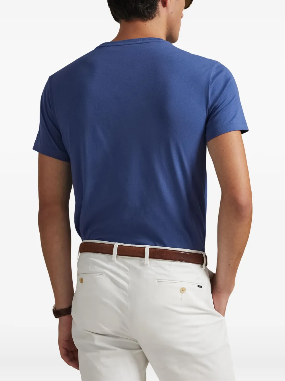 Polo Ralph Lauren T-shirt met logo en korte mouwen Blauw