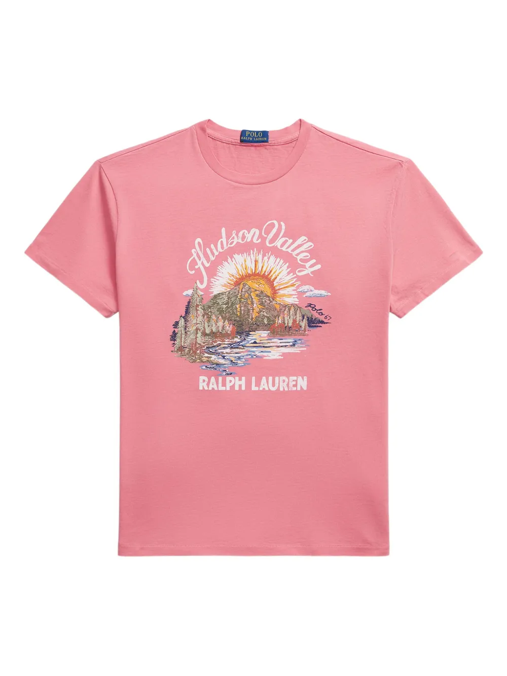 Polo Ralph Lauren T-shirt con stampa - Rosa