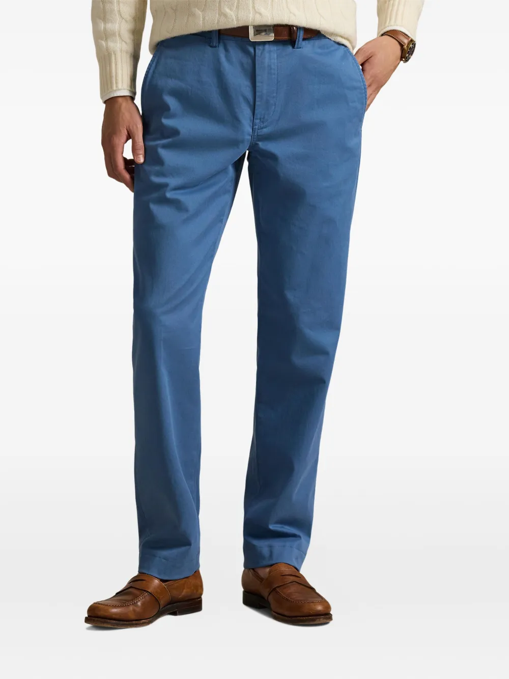 Polo Ralph Lauren Stretch twill broek Blauw