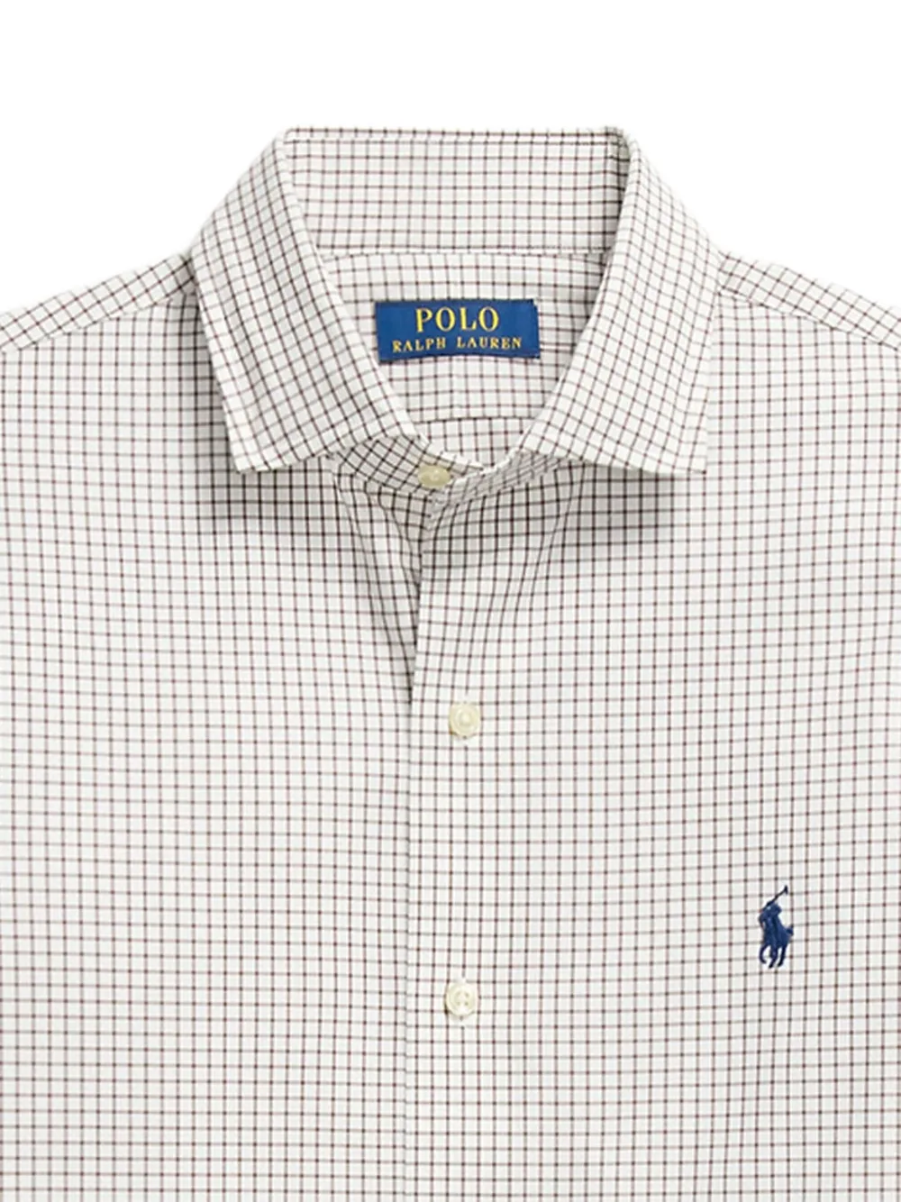 Polo Ralph Lauren Geruit overhemd met lange mouwen Beige