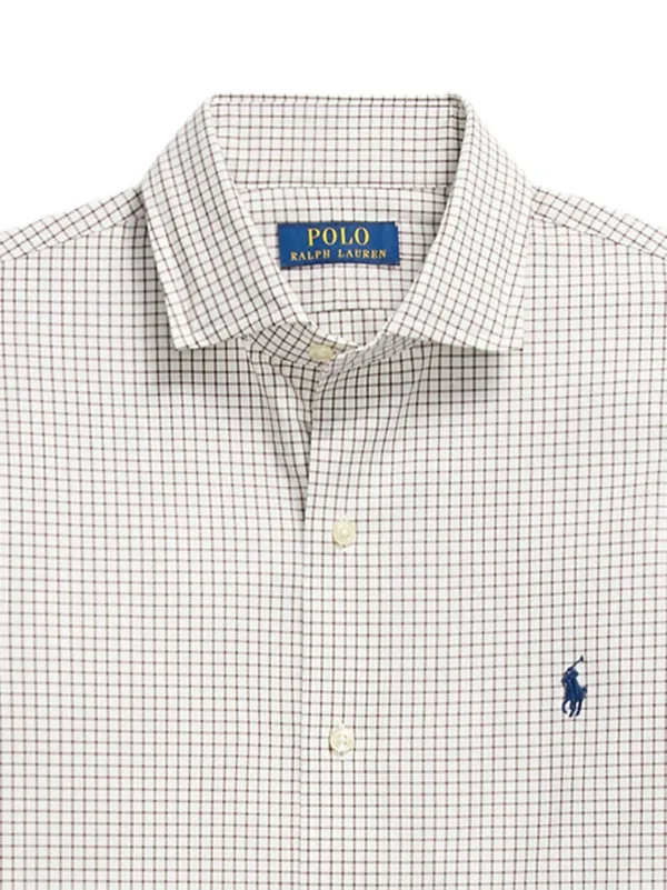Polo Ralph Lauren checked-pattern long-sleeve Shirt | Neutrals