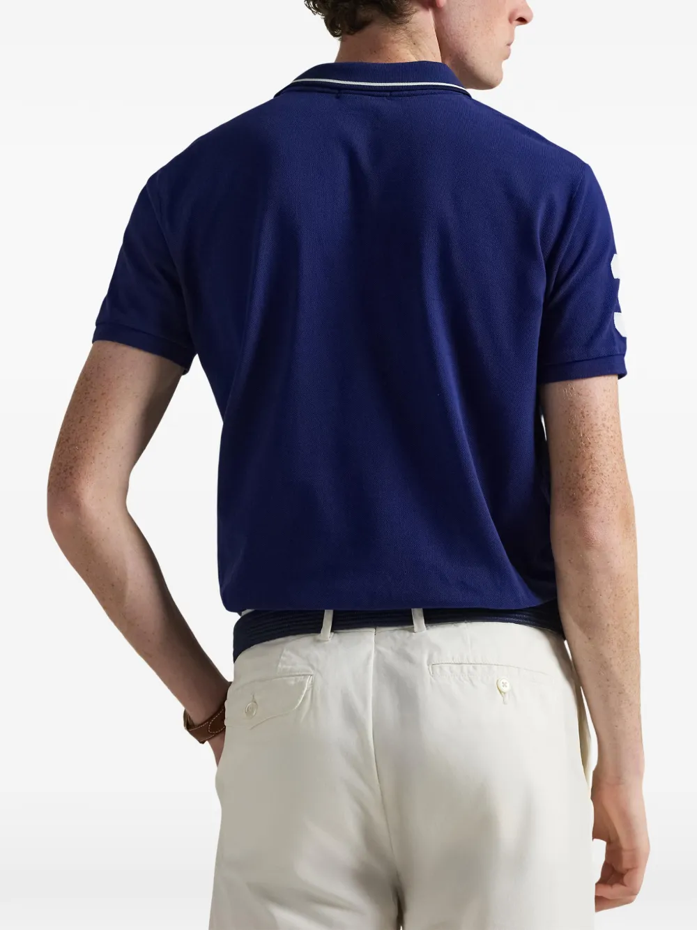 Polo Ralph Lauren Poloshirt met geborduurd logo Blauw