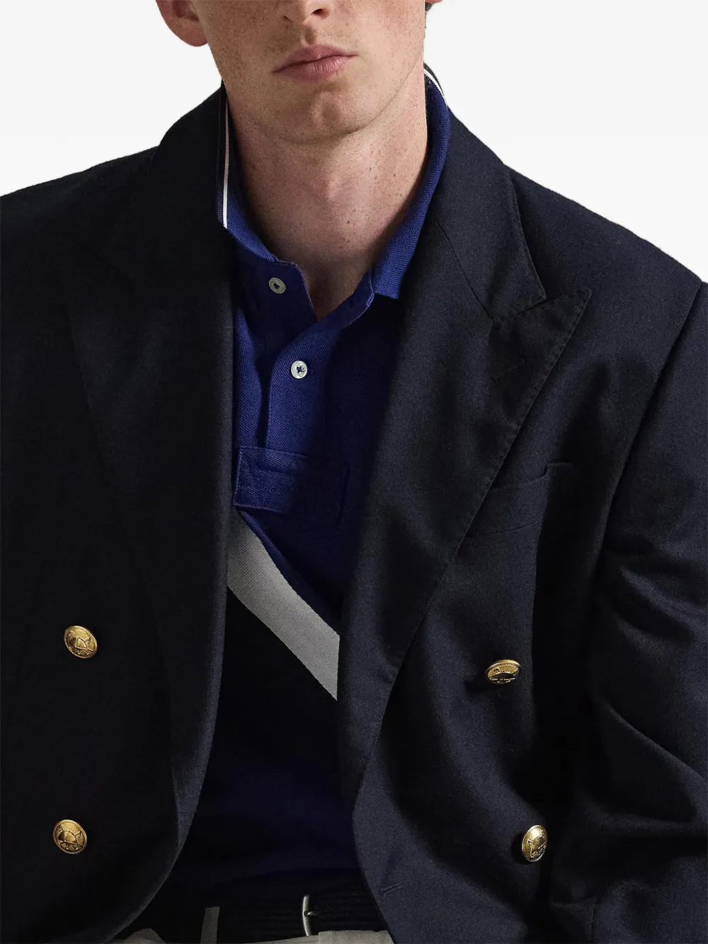 Polo Ralph Lauren Poloshirt met geborduurd logo Blauw