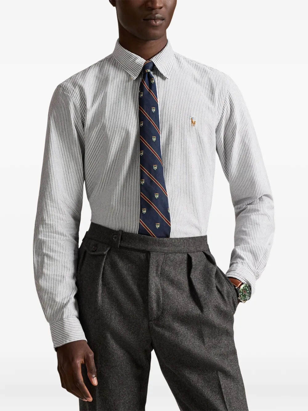 Polo Ralph Lauren Gestreept overhemd Wit