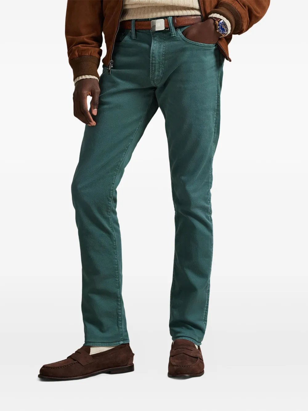 Polo Ralph Lauren Sullivan Jeans In Green