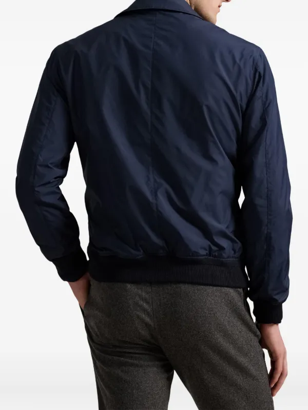 Polo Ralph Lauren zip-up logo-detail Jacket | Blue | FARFETCH