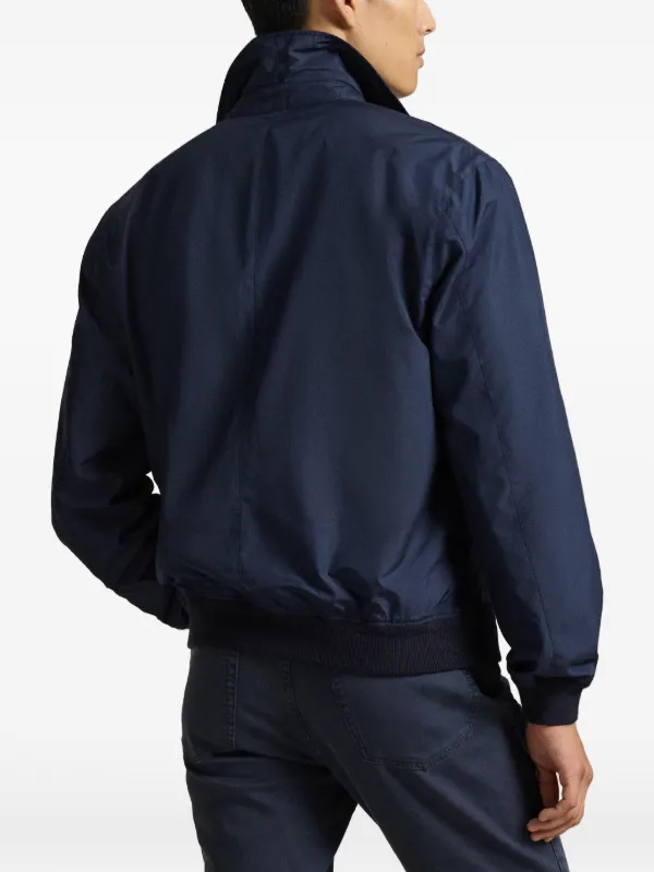 Polo Ralph Lauren zip-up logo-detail Jacket | Blue | FARFETCH