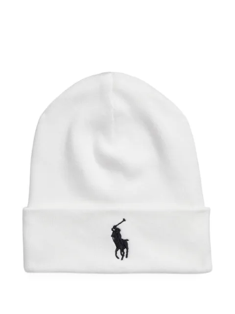 Polo Ralph Lauren logo-detail beanie hat