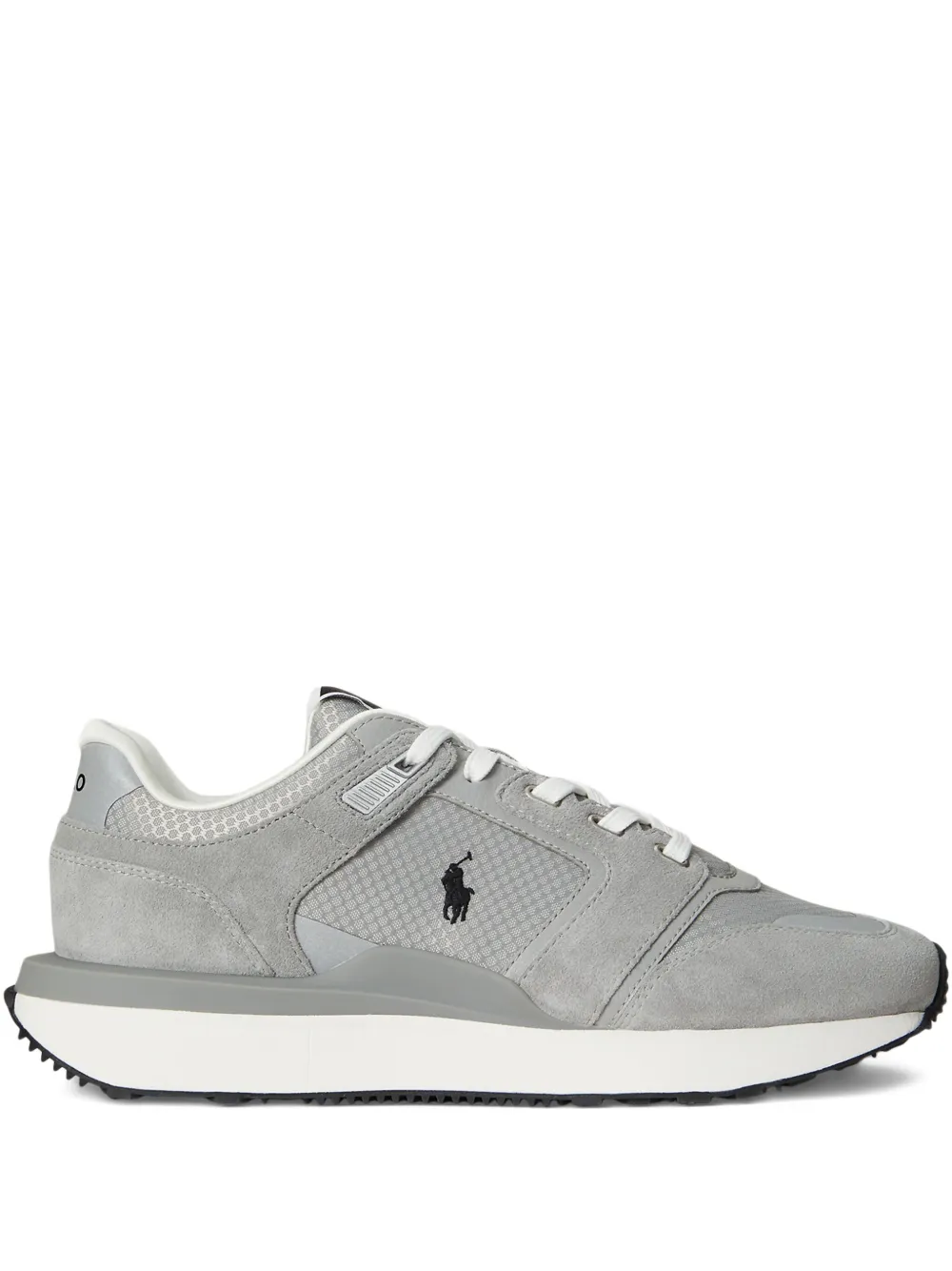 Polo Ralph Lauren Sneakers basse in pelle scamosciata - Grigio