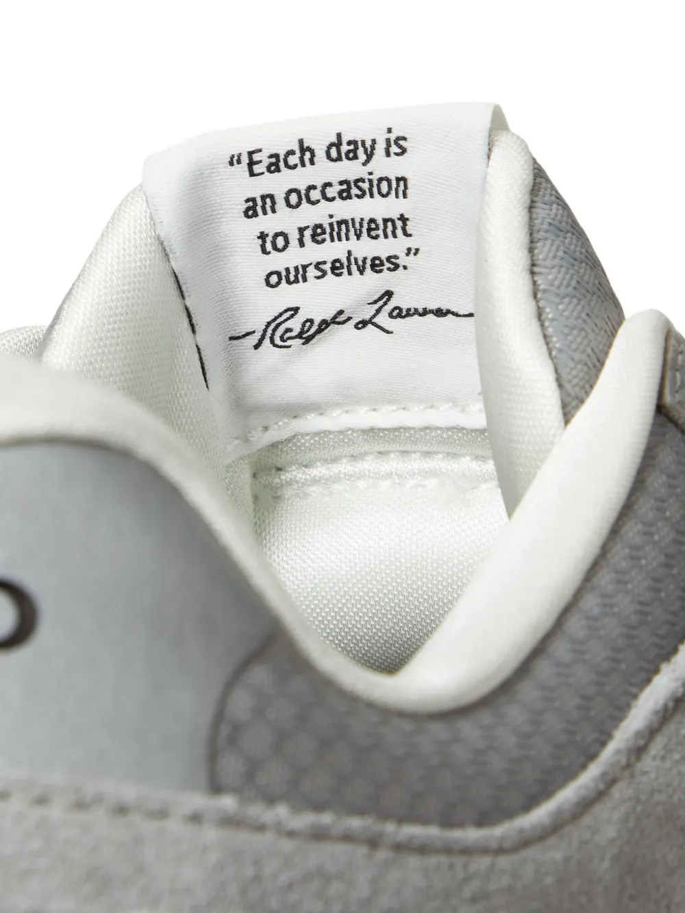 Polo Ralph Lauren Suède sneakers Grijs