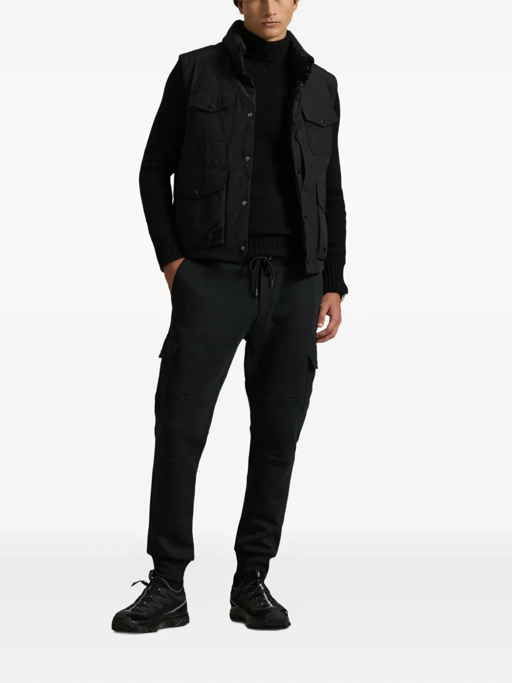  Polo Ralph Lauren Cargo Track Pants - Black 