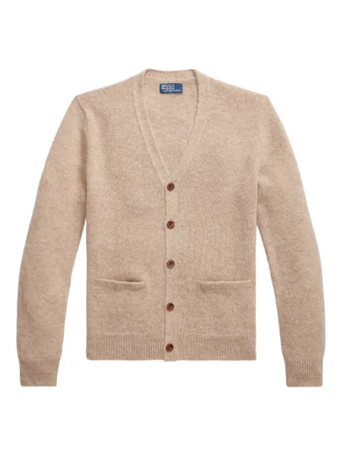 Polo Ralph Lauren cárdigan con parche en los codos