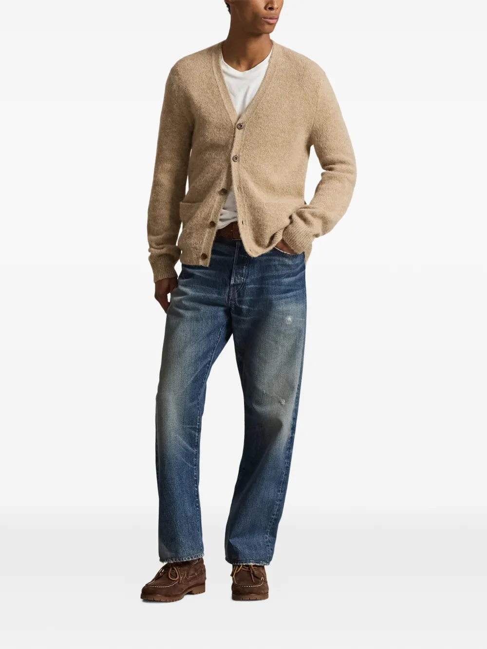 Polo Ralph Lauren cárdigan con parche en los codos | Cárdigans | Image 2