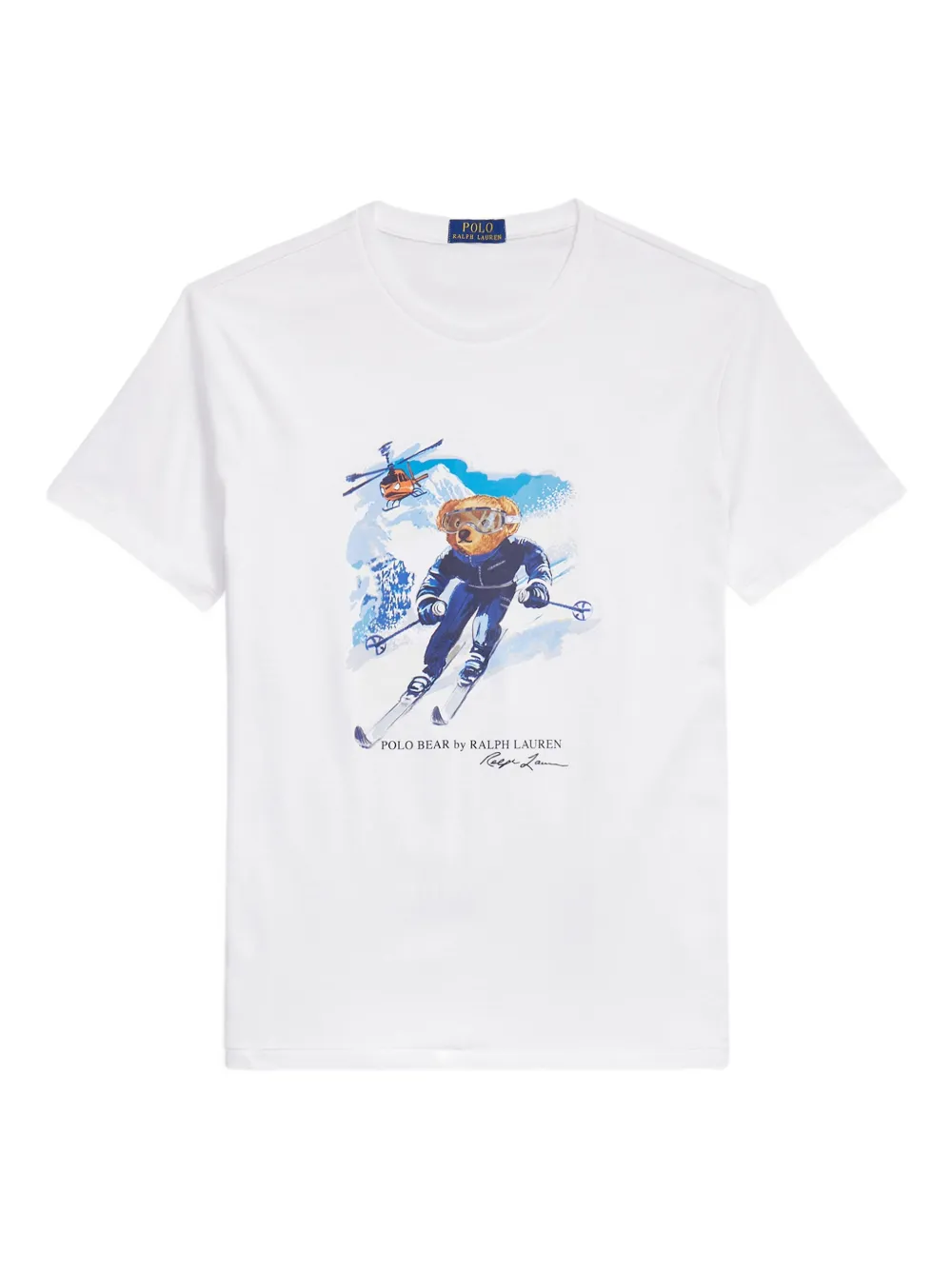 Polo Ralph Lauren crew-neck graphic T-shirt - Bianco