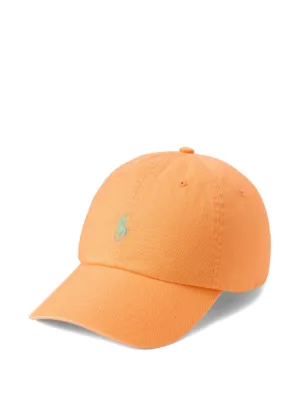 Polo Ralph Lauren ストライプ シアサッカーキャップ | オレンジ