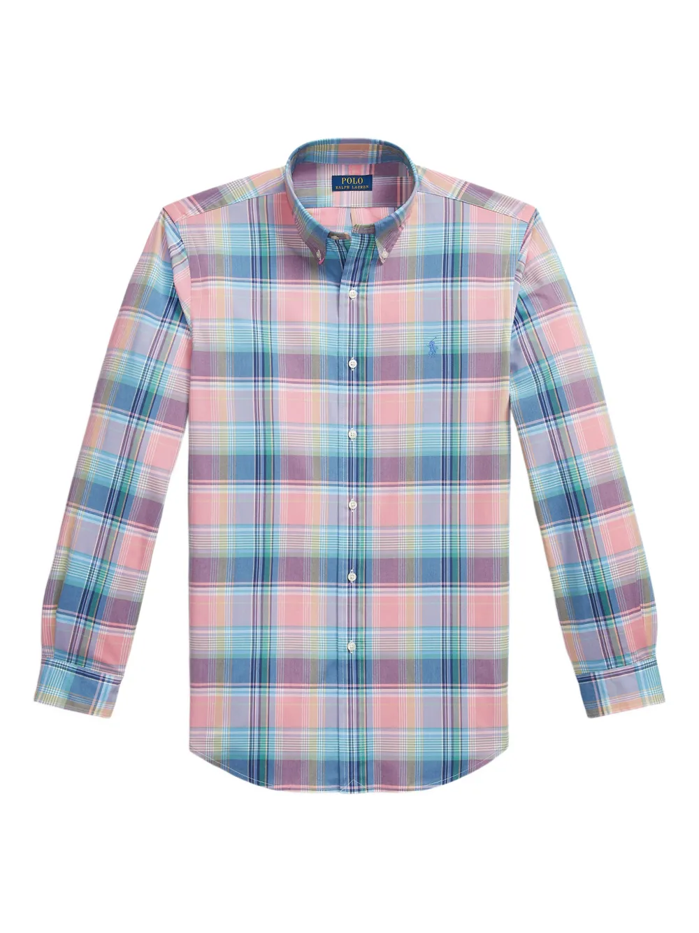 Polo Ralph Lauren checked long-sleeve shirt - Rosa