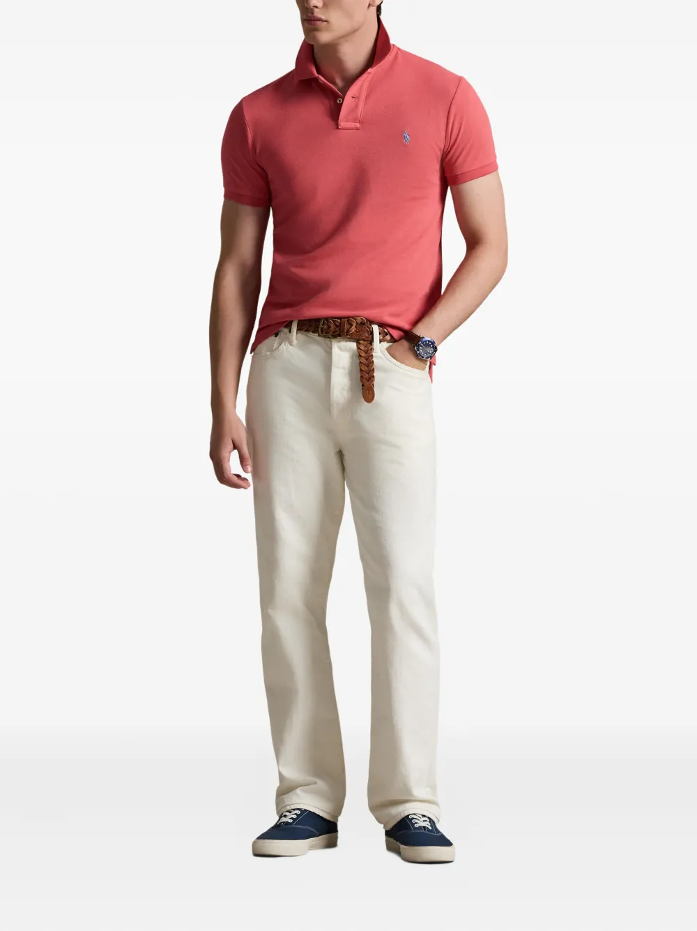 Polo Ralph Lauren Poloshirt met korte mouwen Rood