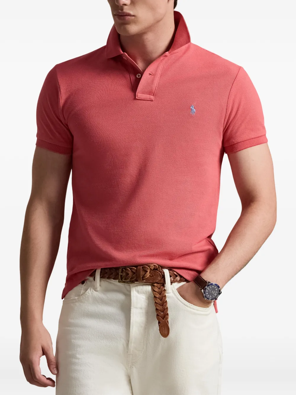 Polo Ralph Lauren Poloshirt met korte mouwen Rood