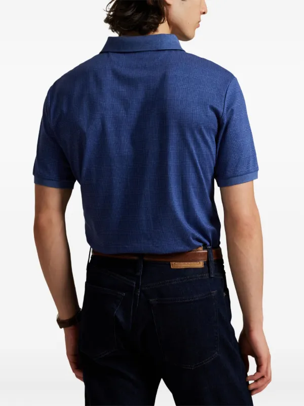 Polo Ralph Lauren チェック ポロシャツ | ブルー | FARFETCH JP