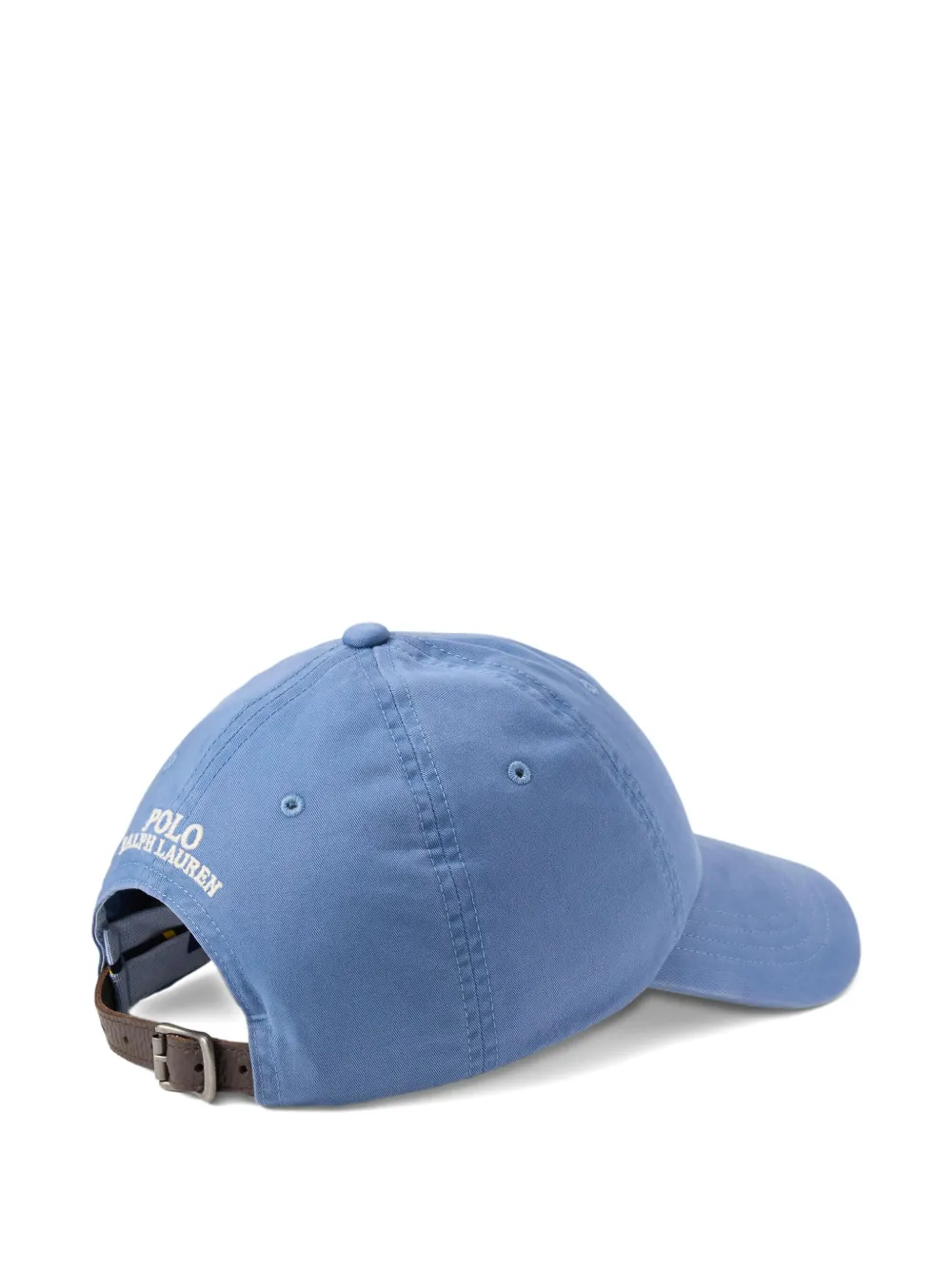 Polo Ralph Lauren Twill honkbalpet met logo Blauw