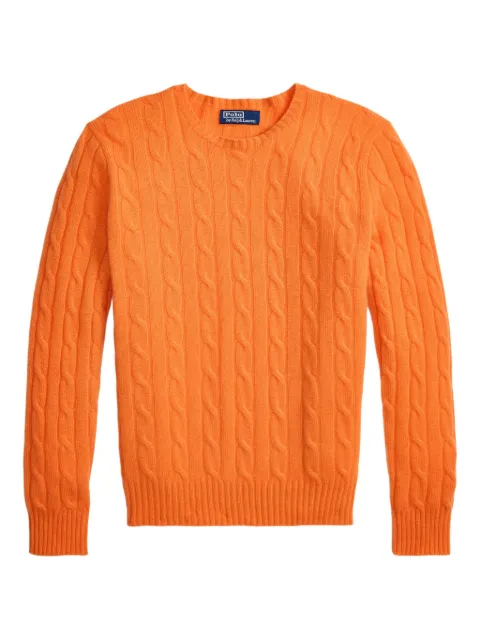 Polo Ralph Lauren cable-knit cashmere pullover
