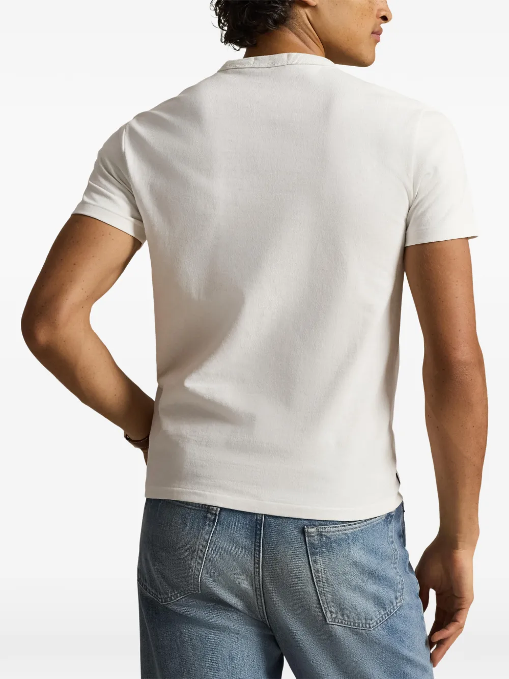 Polo Ralph Lauren T-shirt met ronde hals Wit