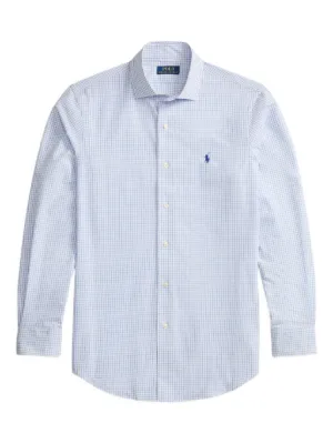 Ralph Lauren Purple Label Camisa De Linho Listrada | Azul