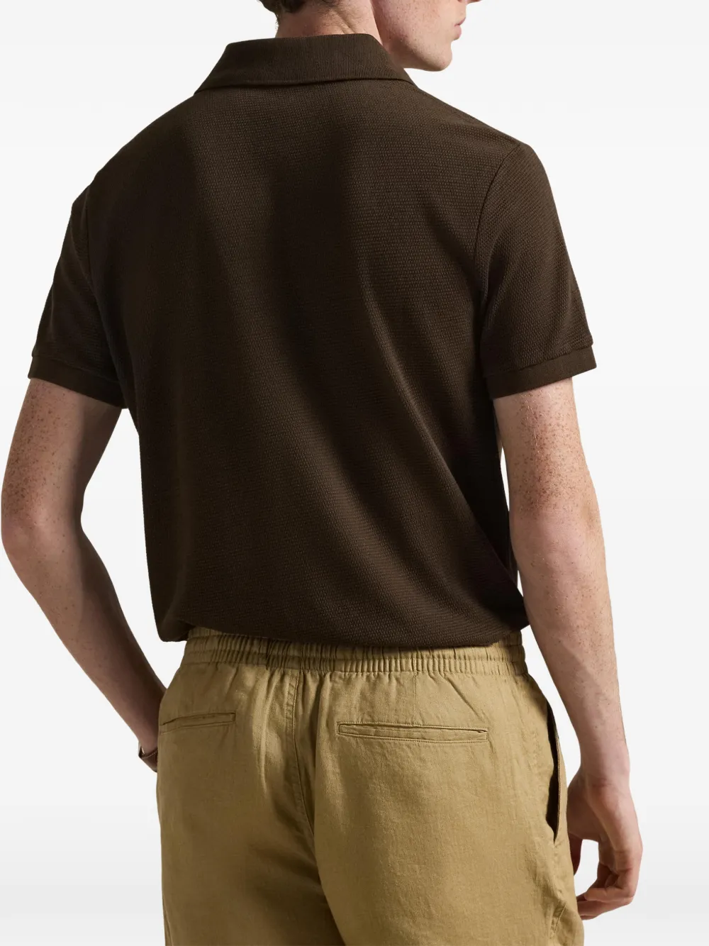 Polo Ralph Lauren Poloshirt met korte mouwen Bruin
