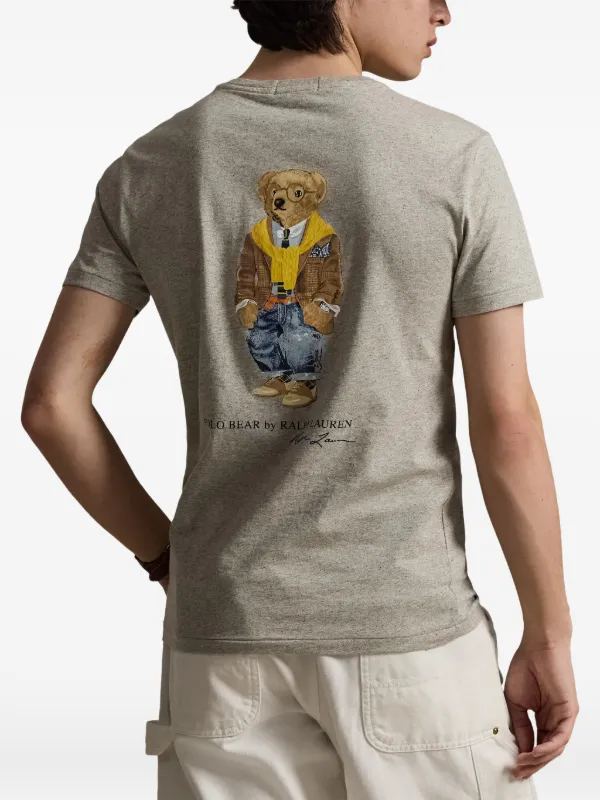Polo Ralph Lauren Camiseta Com Bolso | Cinza | FARFETCH BR