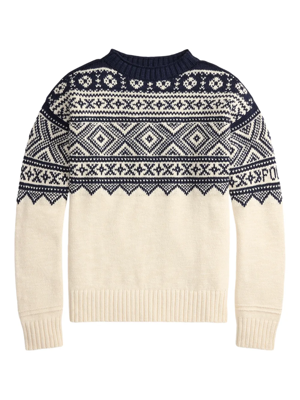 Polo Ralph Lauren crew-neck sweater - Neutrals
