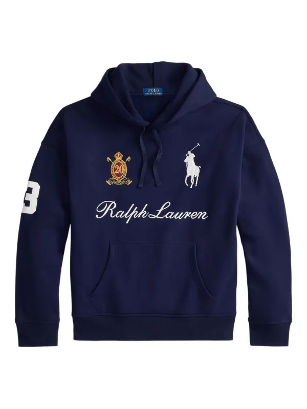 Polo Ralph Lauren ロゴ パーカー | ブルー | FARFETCH JP Polo Ralph Lauren ロゴ パーカー | ブルー | FARFETCH JP