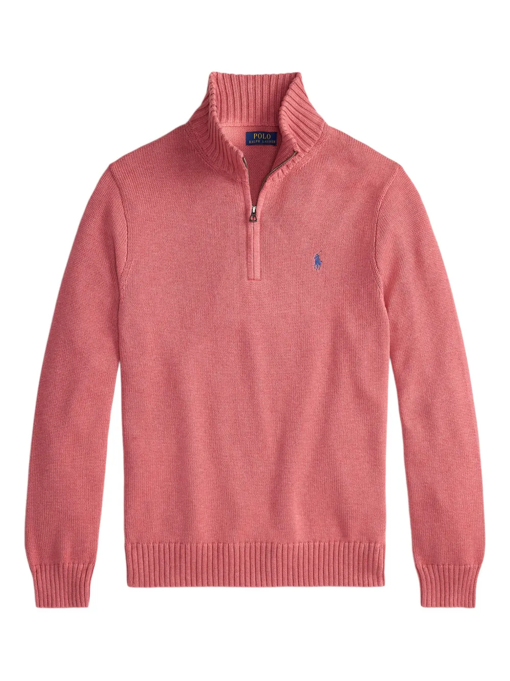 Polo Ralph Lauren Maglione con zip a maniche lunghe - Rosa