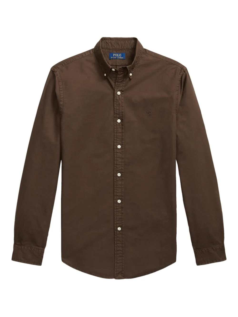 Polo Ralph Lauren Camicia in cotone a maniche lunghe - Marrone