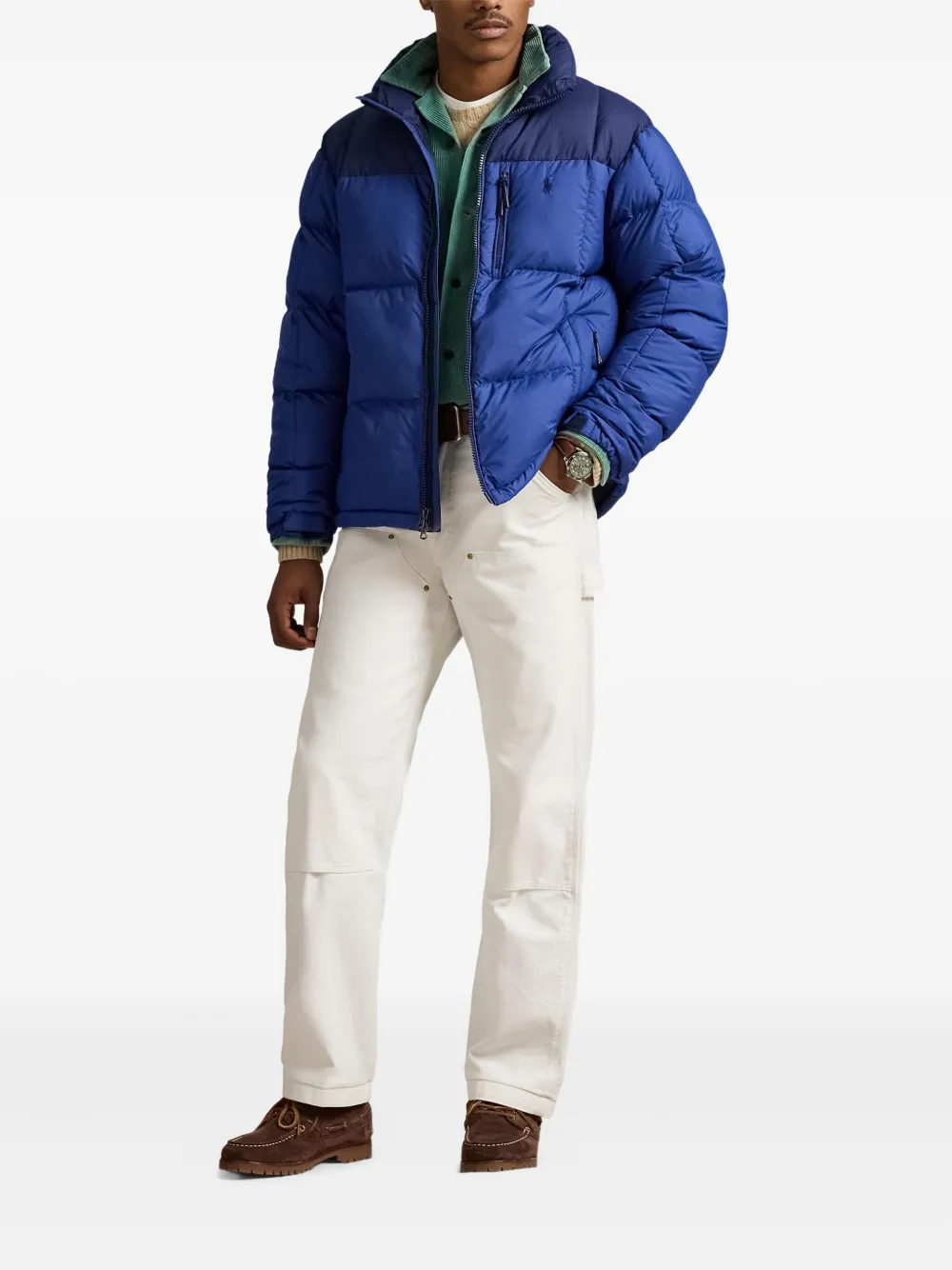 Polo Ralph Lauren Jack met geborduurd logo Blauw