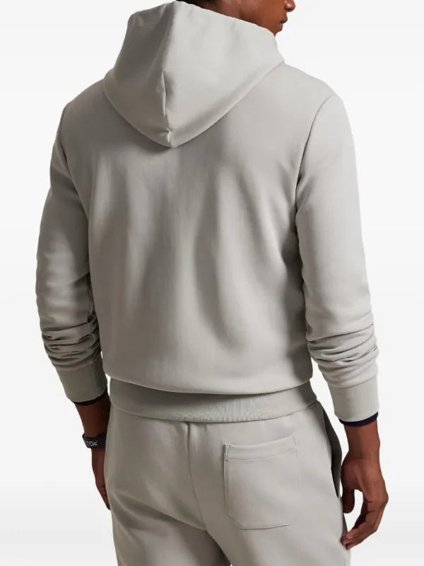 ポロ グレー フルジップ パーカー Polo Ralph Lauren ジップアップ パーカー | グレー | FARFETCH JP