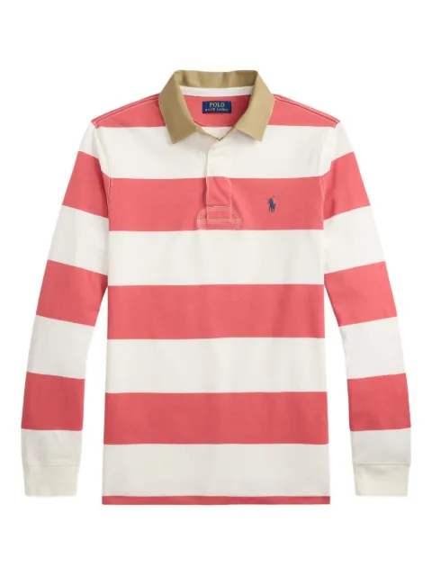 Polo Ralph Lauren 스트라이프 긴소매 럭비 폴로 셔츠