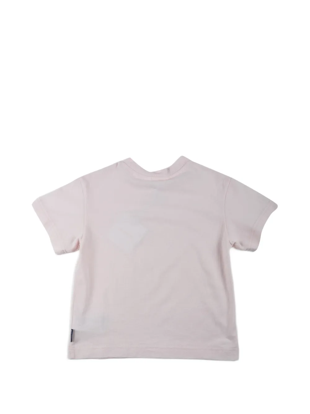 Palm Angels Kids T-shirt met logo-kraag Roze