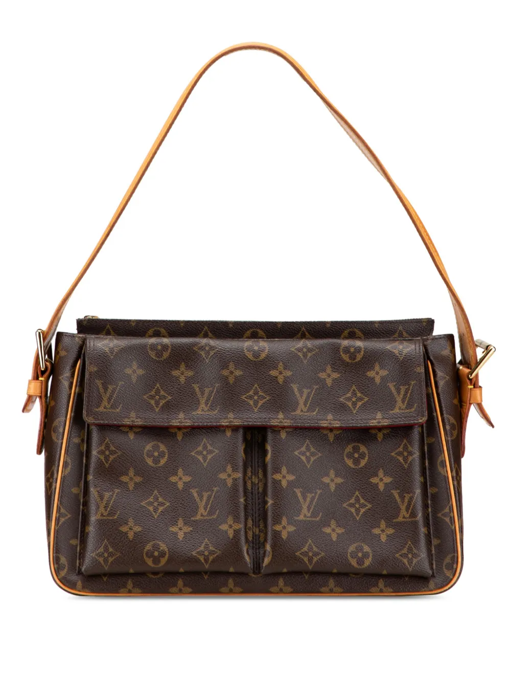 Louis Vuitton Pre-Owned 2003 モノグラム ヴィバシテ GM ショルダーバッグ - ブラウン Louis Vuitton Pre-Owned 2003 モノグラム ヴィバシテ GM ショルダーバッグ - ブラウン