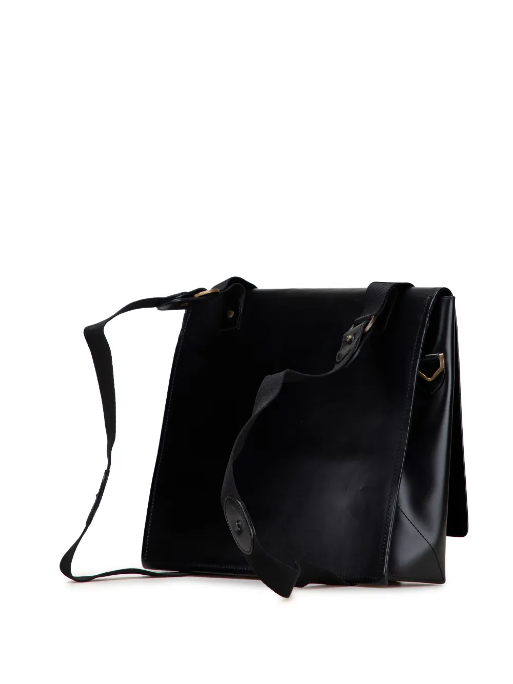 Pre-owned Louis Vuitton 2001 Liege Nomade Lussac Backpack Satchel In Black